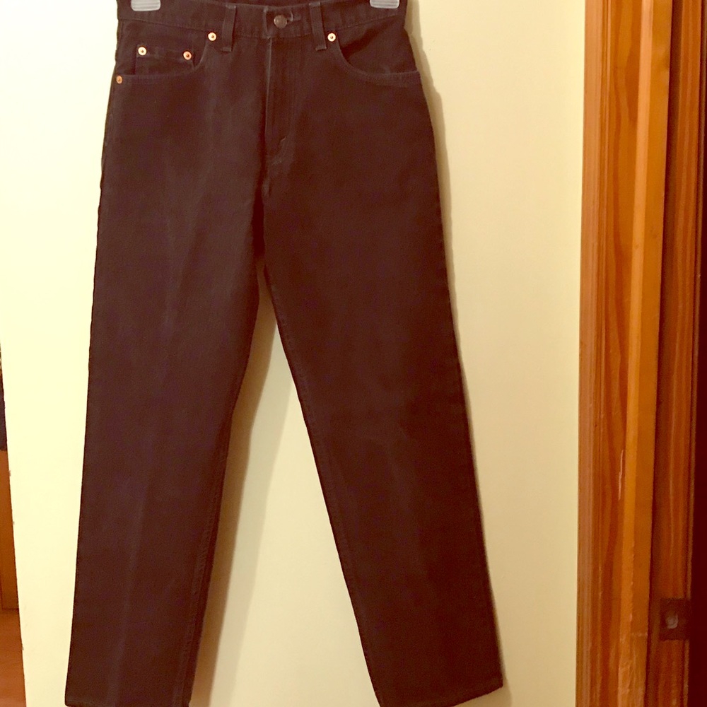 Black Levi’s Women’s Jeans Junior size 9